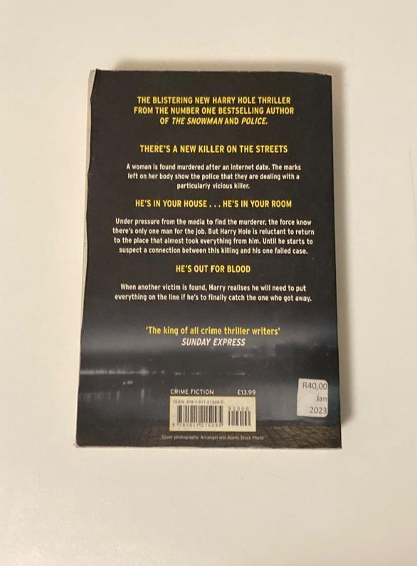 The thirst - Jo Nesbo (Harry Hole #11)