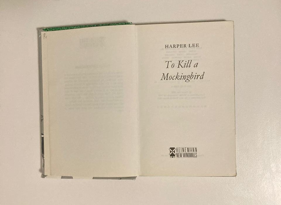 To kill a mockingbird - Harper Lee