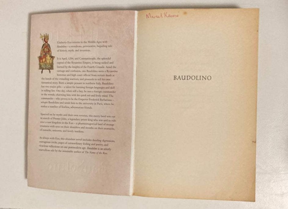 Baudolino - Umberto Eco