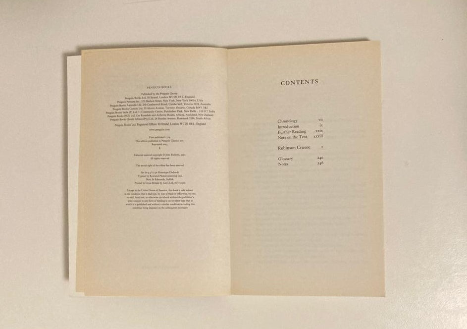 Robinson Crusoe - Daniel Defoe