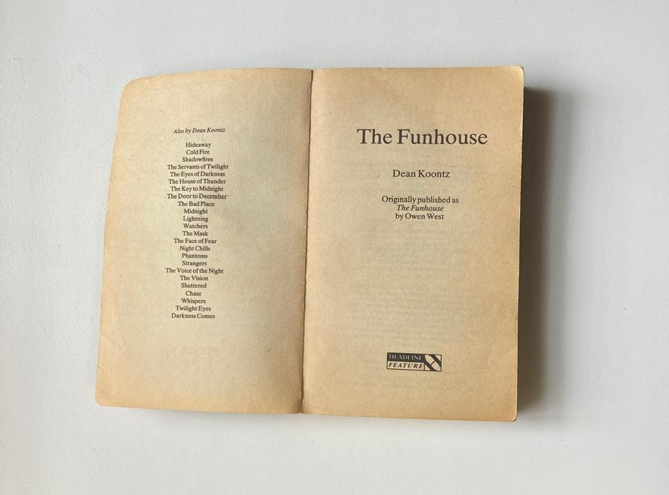 The funhouse - Dean Koontz
