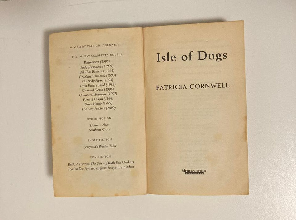 Isle of dogs - Patricia Cornwell (Andy Brazil #3)