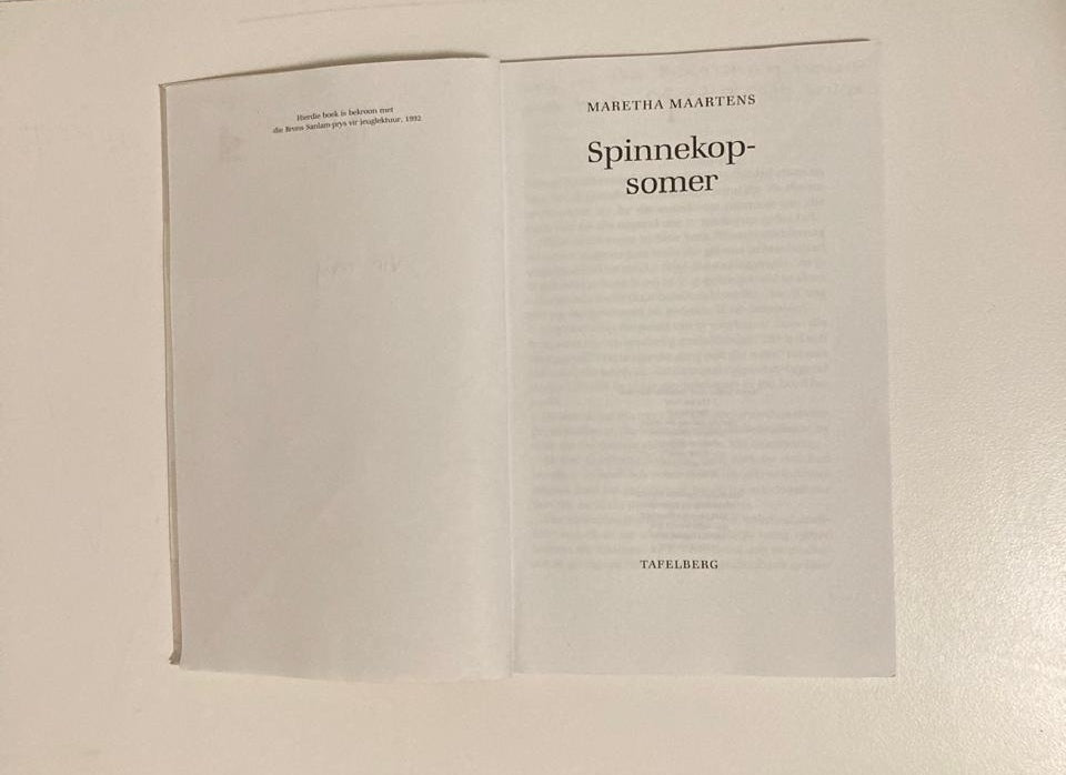 Spinnekop-somer - Maretha Maartens