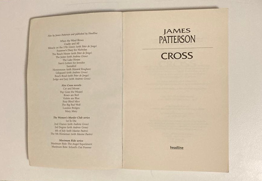 Cross - James Patterson (Alex Cross #12)