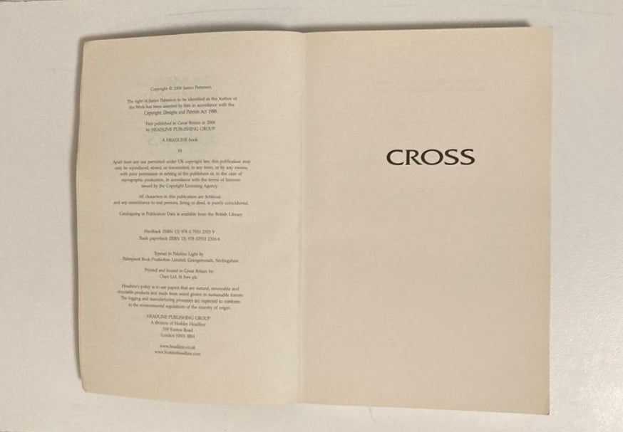 Cross - James Patterson (Alex Cross #12)