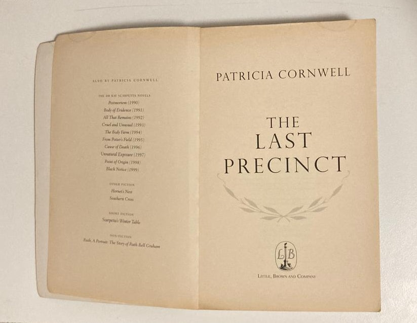 The last precinct - Patricia Cornwell (Kay Scarpetta #11)