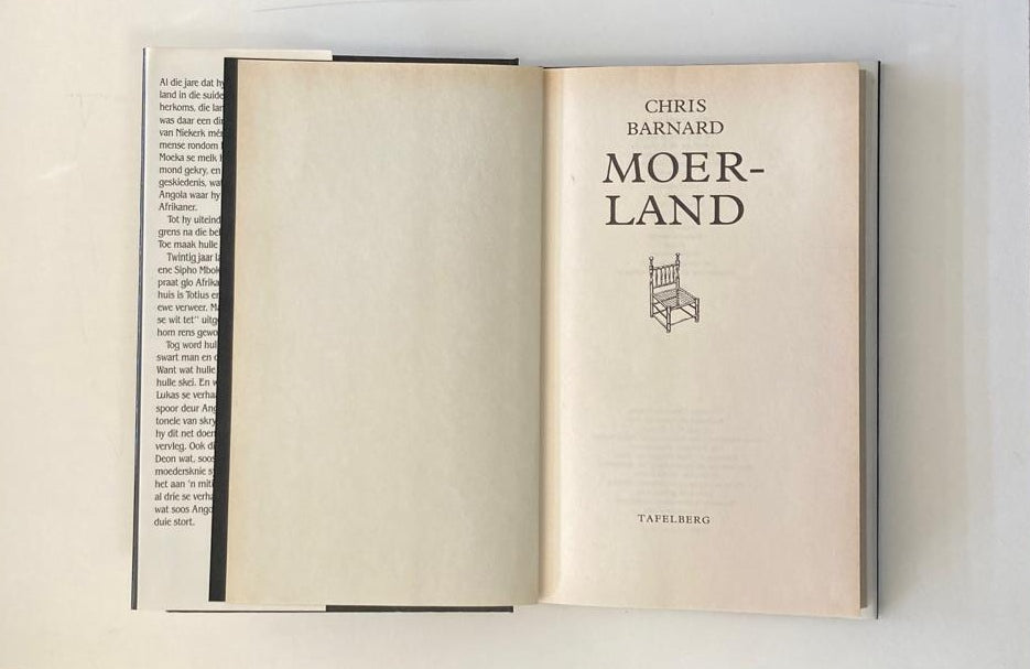 Moerland - Chris Barnard (First edition)