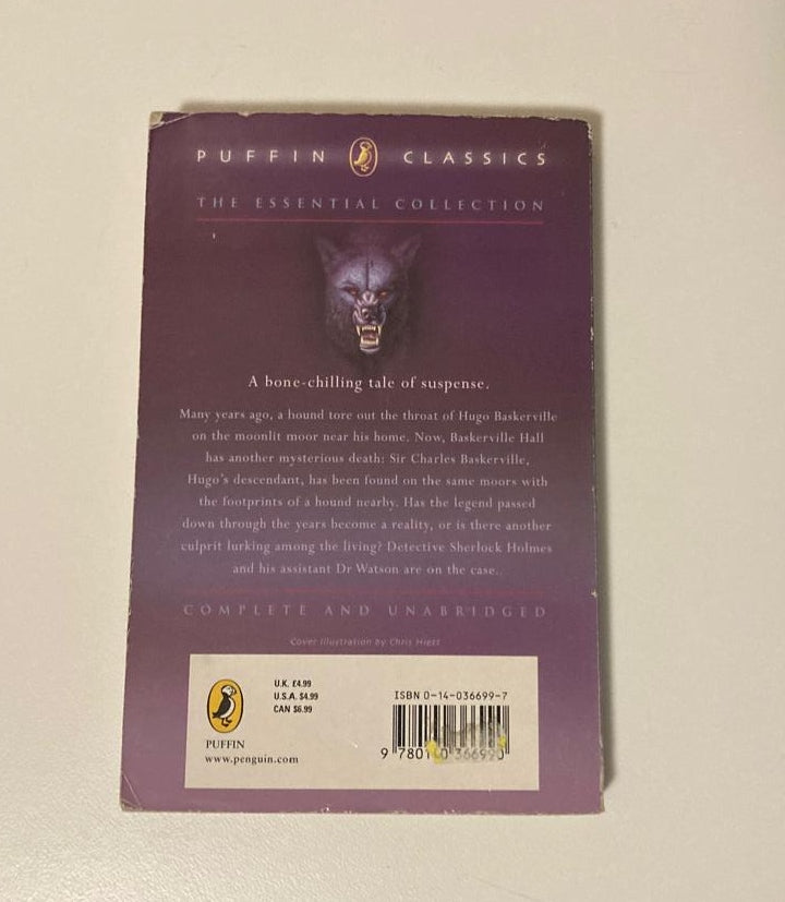 The hound of the Baskervilles - Sir Arthur Conan Doyle (Sherlock Holmes #5)