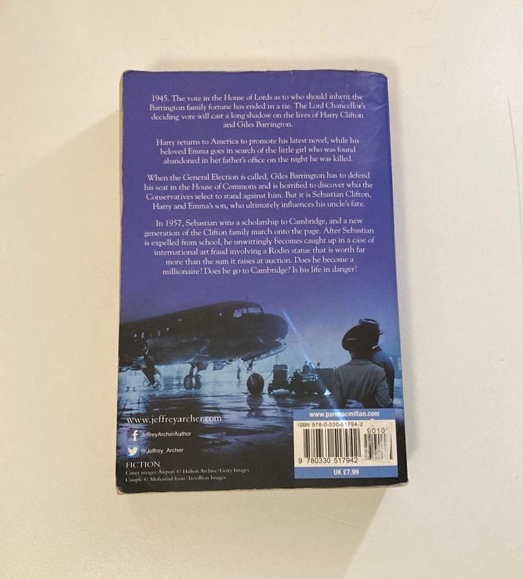 Best kept secret - Jeffrey Archer (The Clifton Chronicles #3)