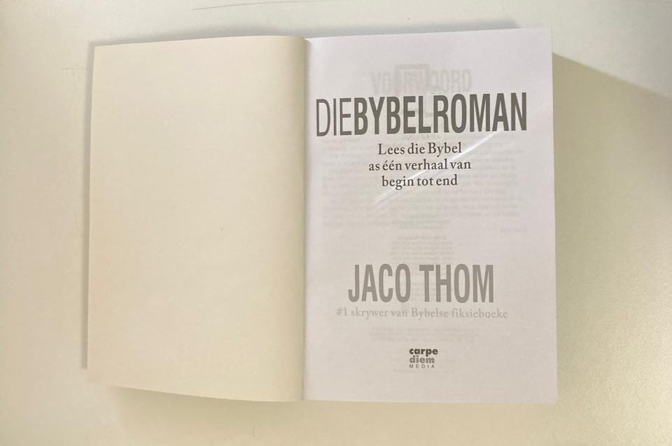 Die Bybelroman - Jaco Thom