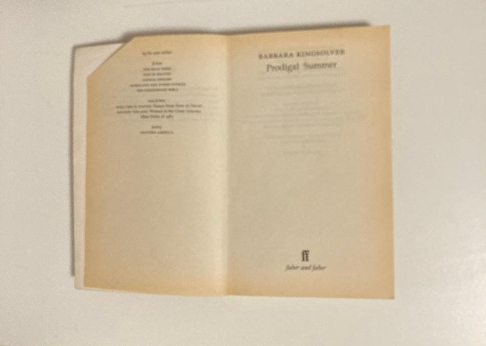 Prodigal summer - Barbara Kingsolver