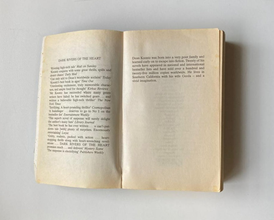 Dark rivers of the heart - Dean Koontz