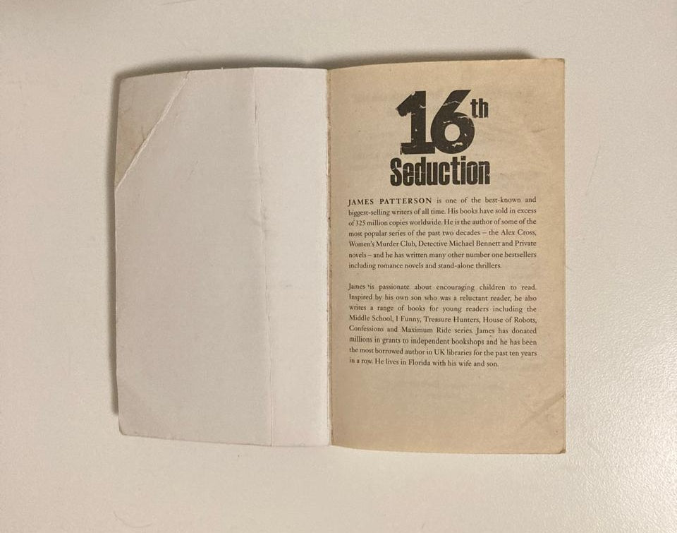16th seduction - James Patterson & Maxine Paetro (Women's Murder Club #16)