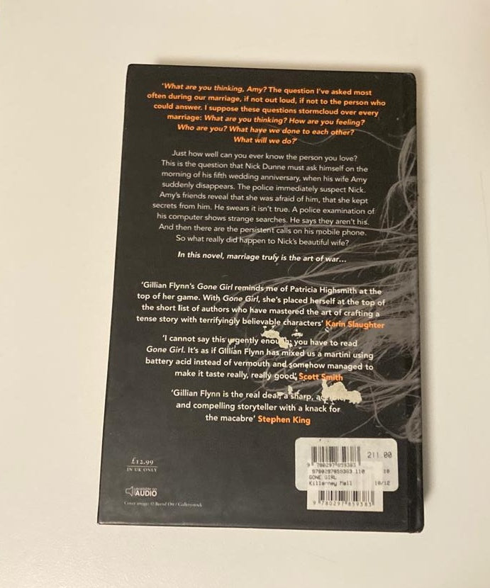 Gone girl - Gillian Flynn