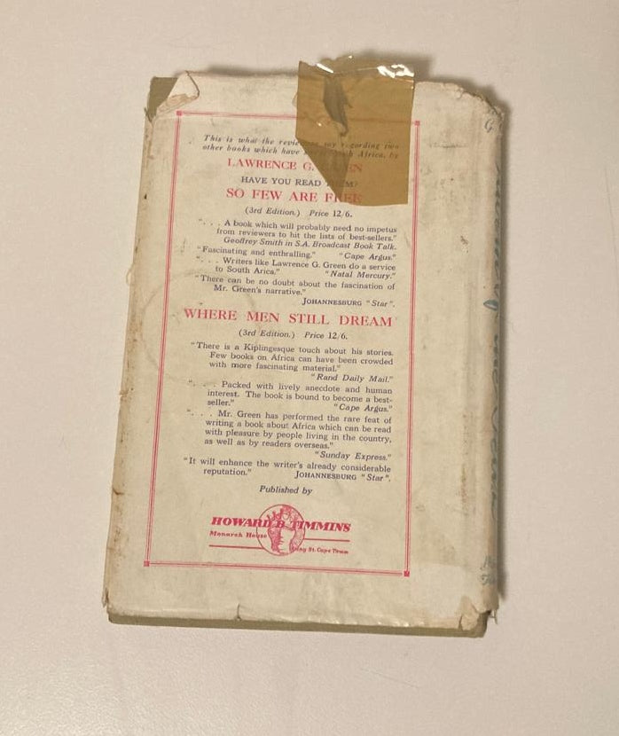 Tavern of the seas - Lawrence G. Green (Signed)