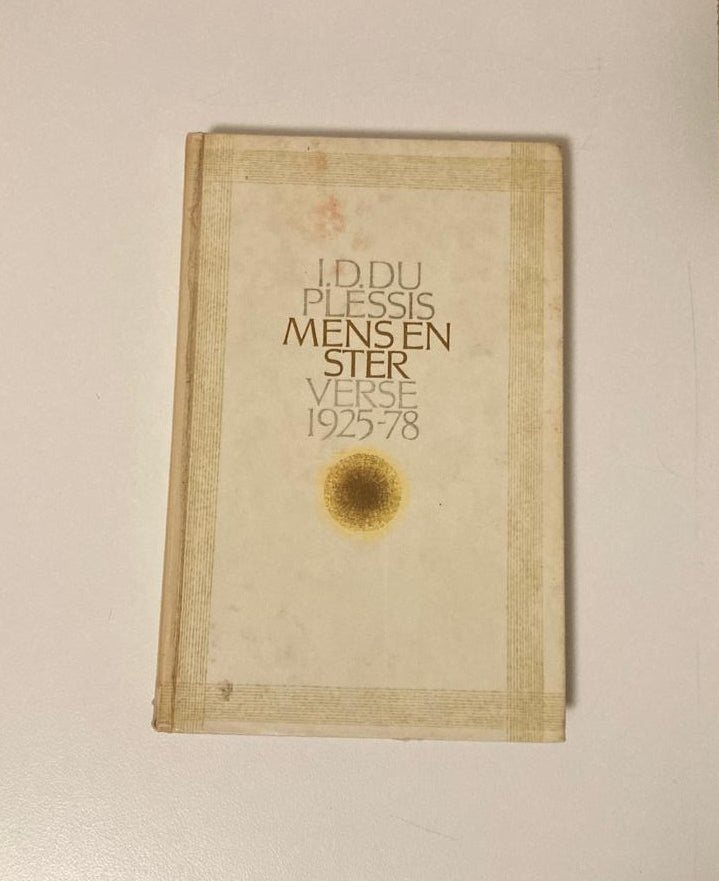 Mens en ster: Verse 1925 - 78 - I.D. du Plessis (First edition)