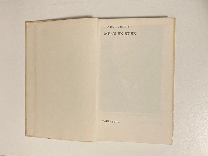 Mens en ster: Verse 1925 - 78 - I.D. du Plessis (First edition)