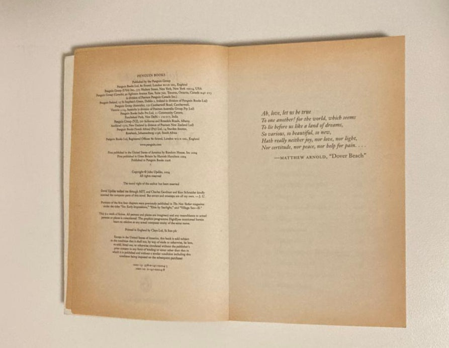 Villages - John Updike