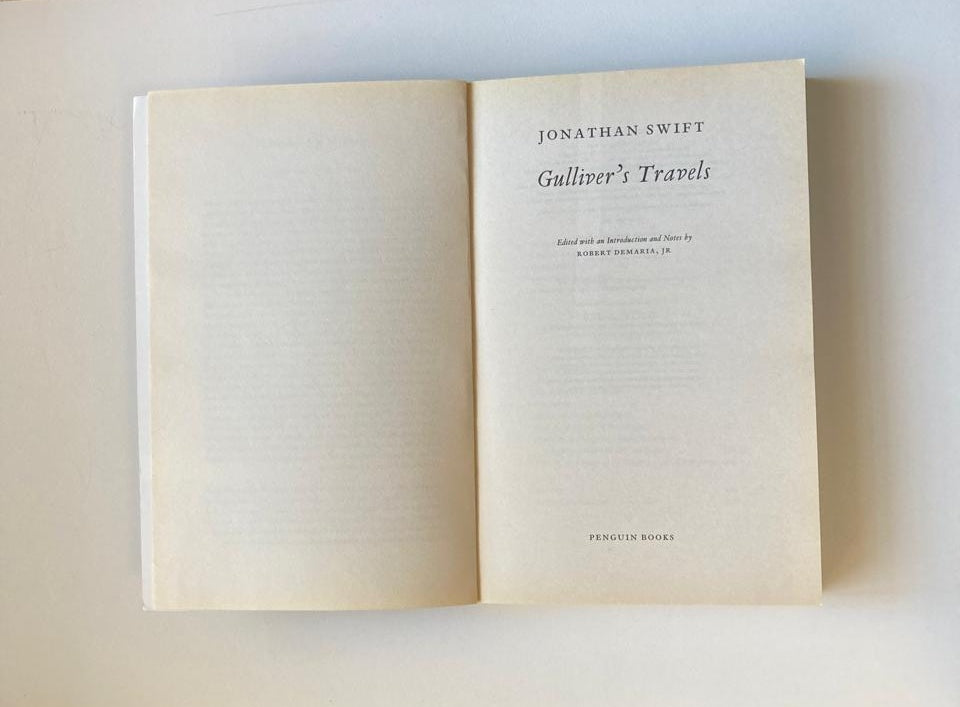 Gulliver's travels - Jonathan Swift