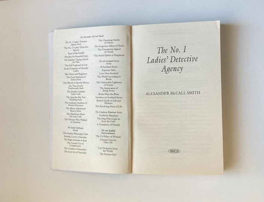 The no.1 ladies' detective agency - Alexander McCall Smith (No. 1 Ladies' Detective Agency #1)
