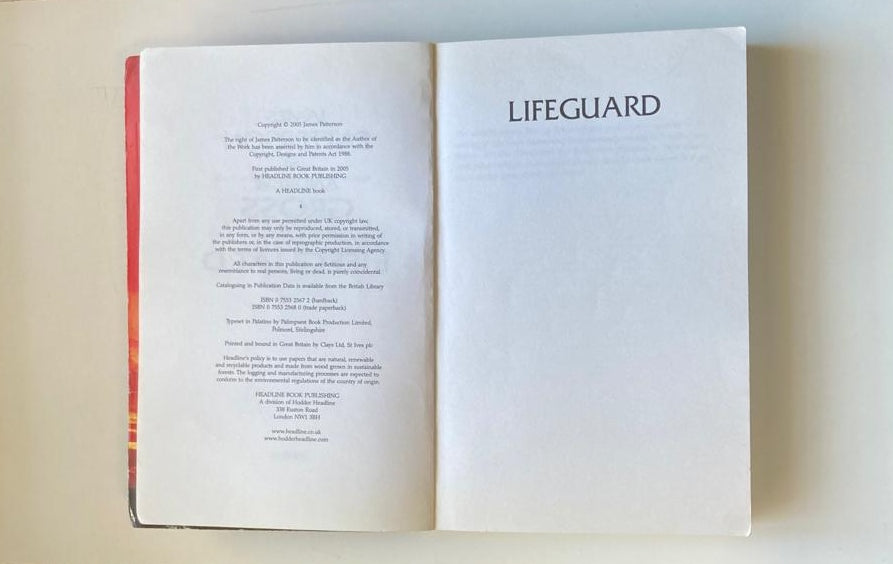 Lifeguard - James Patterson and Andrew Gross