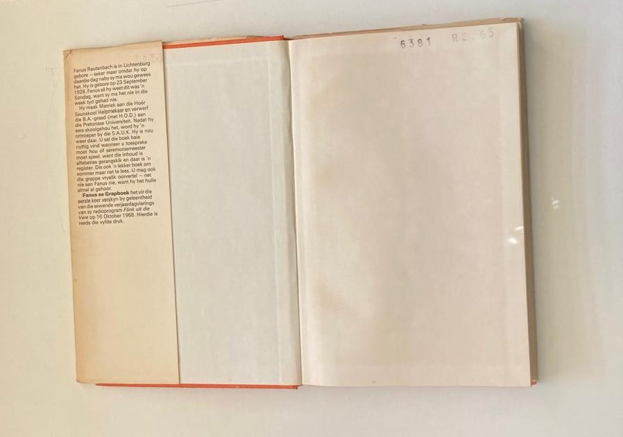 Fanus se grapboek: Sêboek vir alle geleenthede (Fanus Rautenbach)