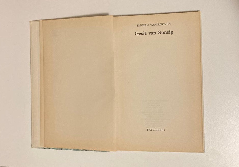 Gesie van Sonsig - Engela van Rooyen