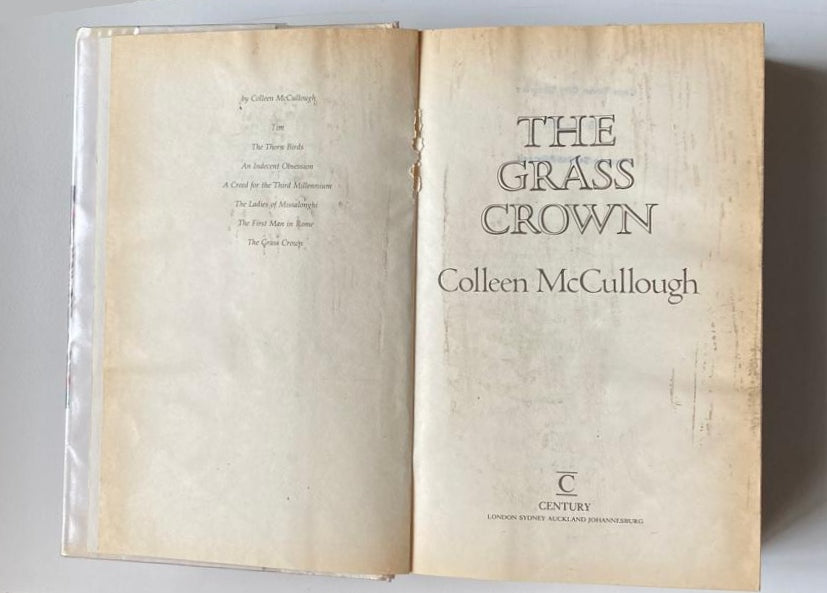 The grass crown - Colleen McCullough (Masters of Rome #2)
