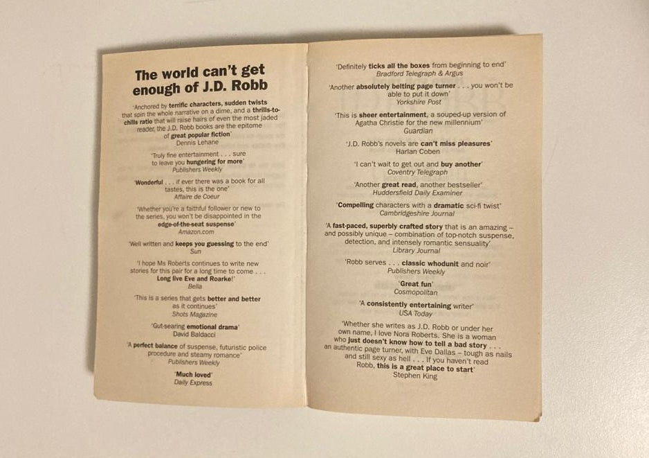 Loyalty in death - J.D. Robb (In Death #9)