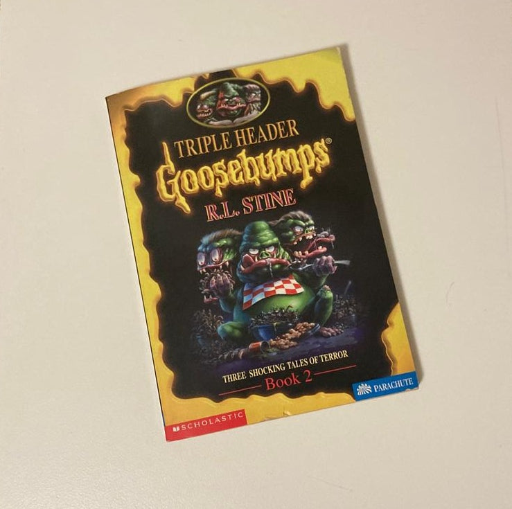 Three shocking tales of terror - R.L. Stine (Goosebumps Triple Header Book #2)