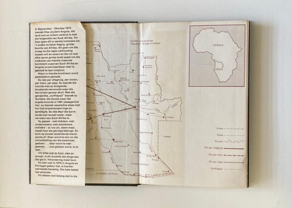 Die nuwe Afrikaan: ’n Reis deur Angola - Elsa Joubert (First edition)