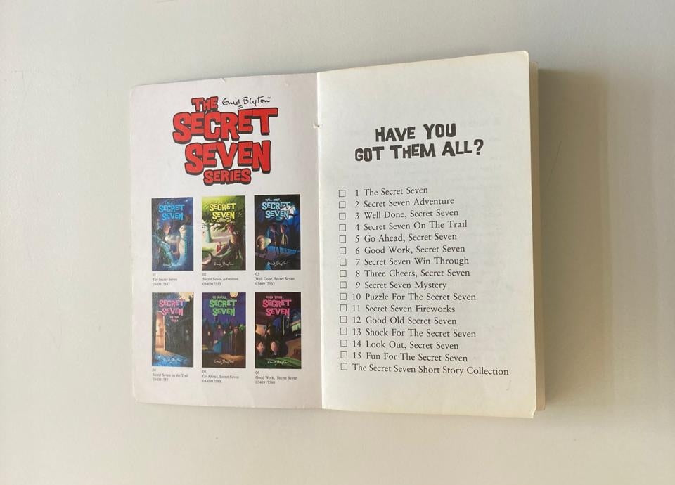 Puzzle for the Secret Seven (The Secret Seven #10)