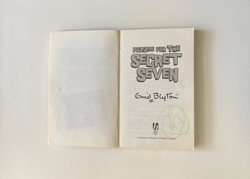 Puzzle for the Secret Seven (The Secret Seven #10)