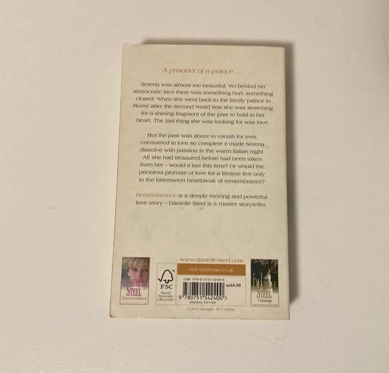 Remembrance - Danielle Steel