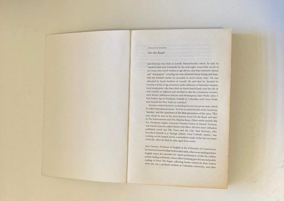 On the road - Jack Kerouac