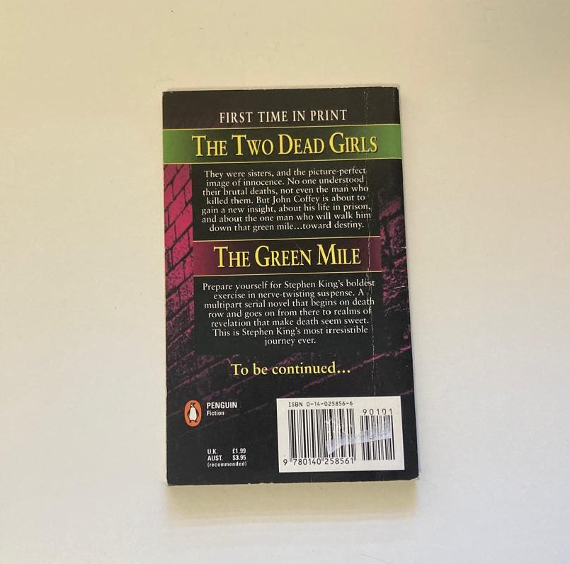 The green mile 1: The two dead girls - Stephen King