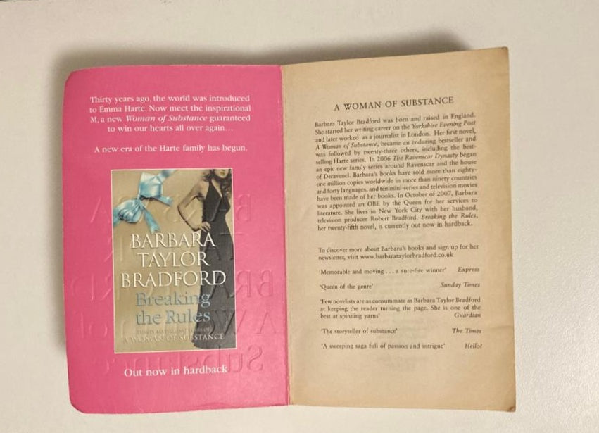 A woman of substance - Barbara Taylor Bradford (Emma Harte Saga #1)