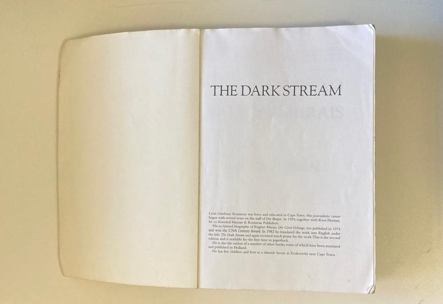 The dark stream: The story of Eugène Marais - Leon Rousseau
