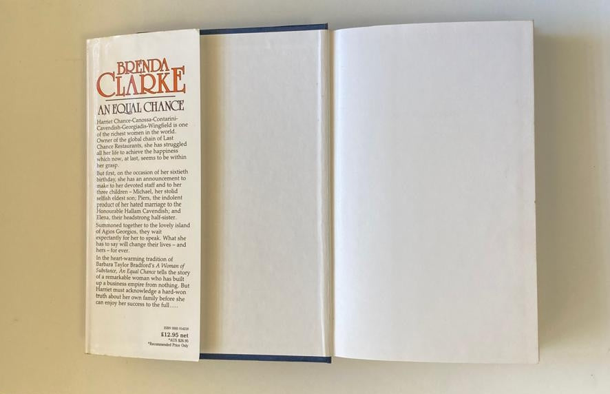 An equal chance - Brenda Clarke (First edition)