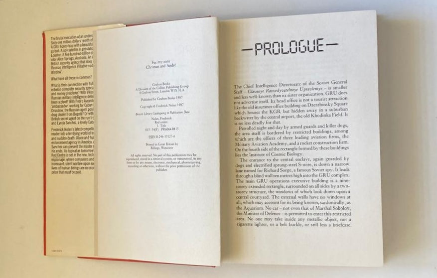 Red centre - Frederick Nolan (First edition)