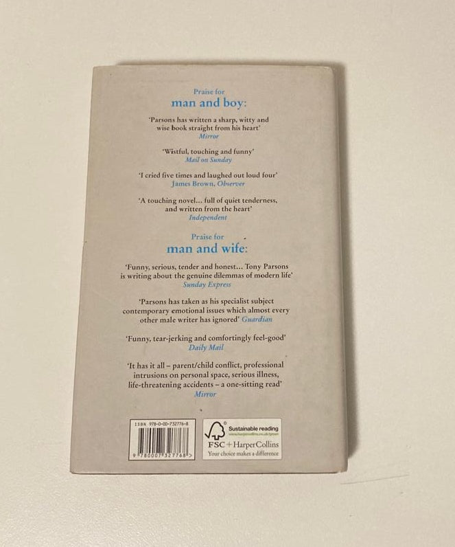 Men from the boys - Tony Parsons (First edition; Harry Silver #3)