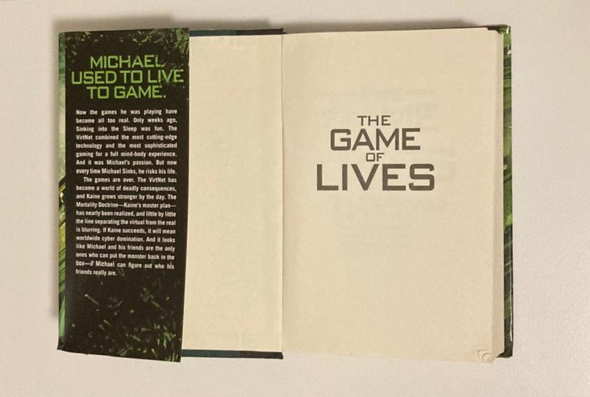 The game of lives - James Dashner (The Mortality Doctrine #3; First edition)