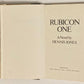 Rubicon one - Dennis Jones (First UK edition)