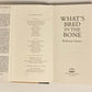 What's bred in the bone - Robertson Davies (First American edition; The Cornish Trilogy #2)