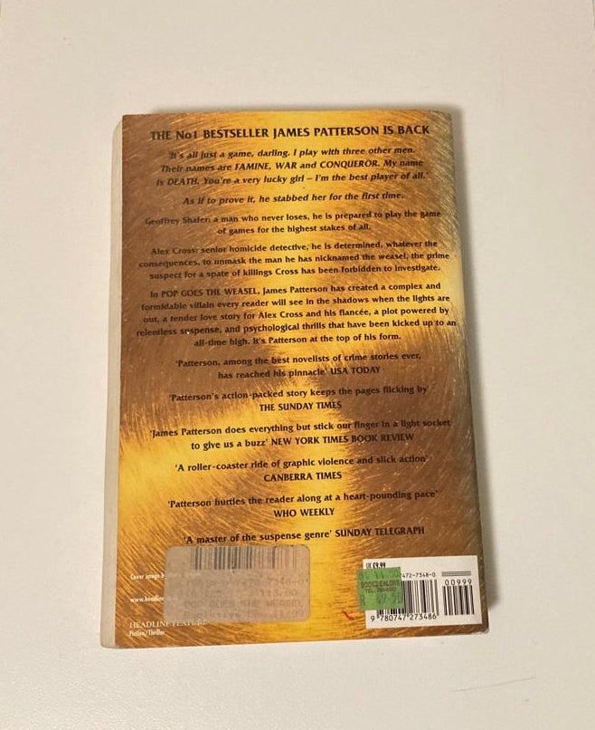 Pop goes the weasel - James Patterson (Alex Cross #5)