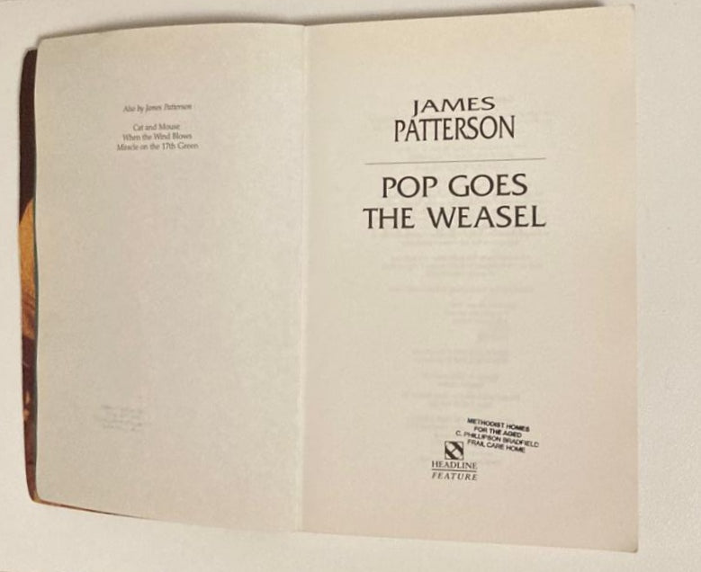 Pop goes the weasel - James Patterson (Alex Cross #5)