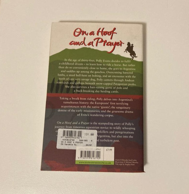 On a hoof and a prayer - Polly Evans