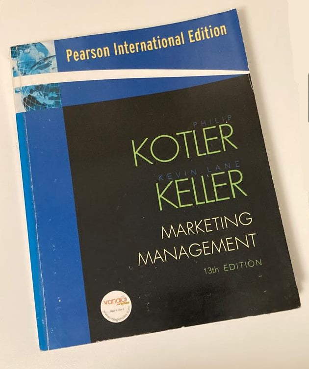 Marketing management - Philip Kotler and Kevin Lane Keller