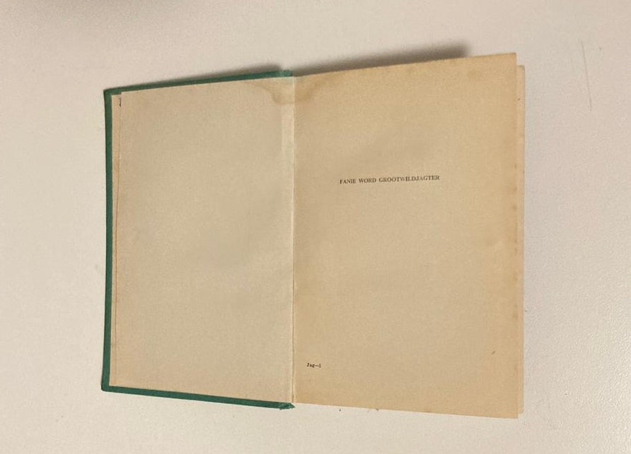 Fanie word grootwildjagter - P.J. Schoeman