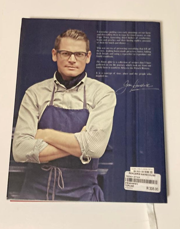 The French affair: Tables of love - Jan Hendrik van der Westhuizen (Signed)